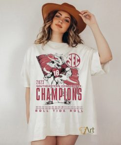 Elephant Mascot Alabama 2023 SEC Football Champion T Shirt