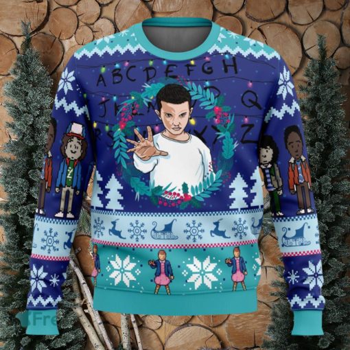 Eleven Stranger Things Ugly Christmas Sweaters 3D Super Hot