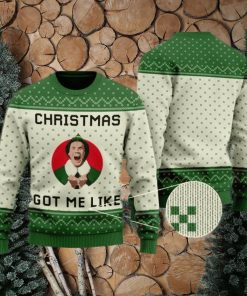 Elf Movie Christmas Got Me Like Ugly Christmas Sweater