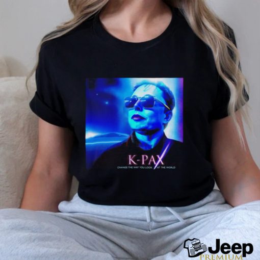 Elon Musk Alien K Pax change the way you look at the World shirt