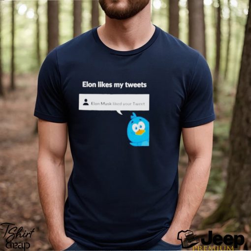 Elon Musk Line My Tweets Shirt