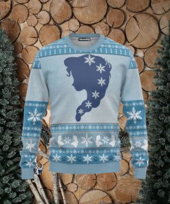 Elsa Blue Christmas Ugly Christmas Sweater