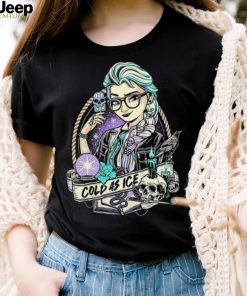 Elsa tattoo Frozen cold as ice cartoon shirt