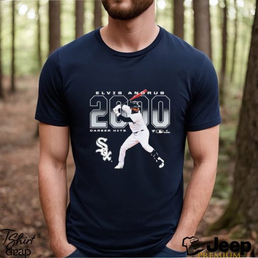 Elvis Andrus Chicago White Sox 2000 Hits T shirt