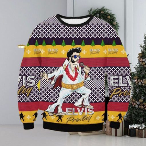 Elvis Fatley Meme Christmas Christmas Ugly Sweater Gift For Men And Women