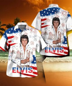 Elvis Presley 3D Hawaii Cultural icon hawaiian shirt