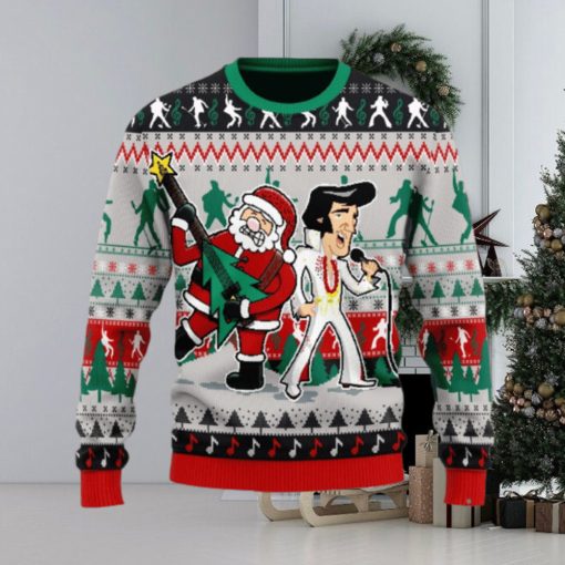 Elvis Presley Christmas Gift Ugly Sweater