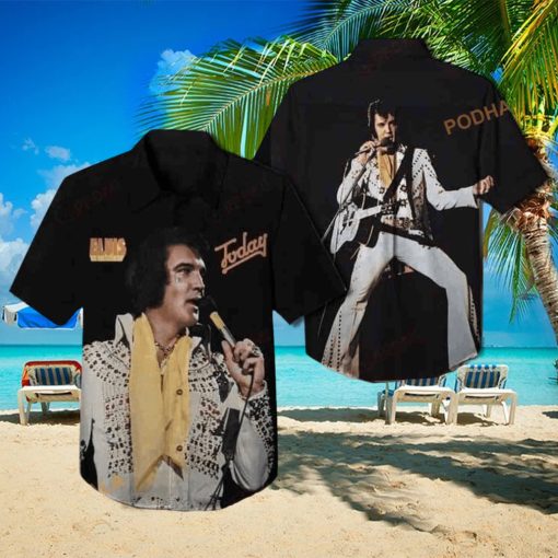 Elvis Presley Funny Hawaiian Shirt