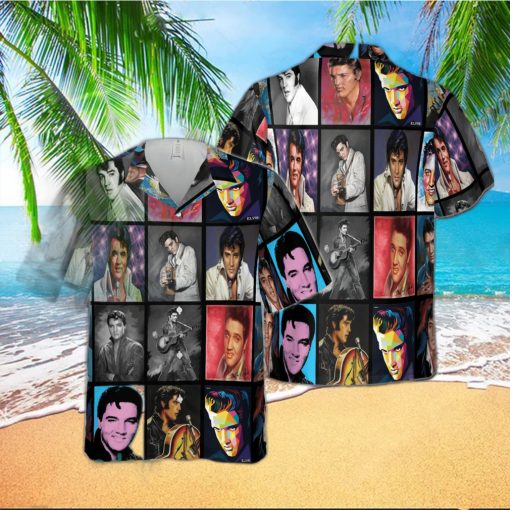 Elvis Presley Hawaiian 3D Shirt Style 8 For Men And Women Gift Short Sleeve Beach Shirt