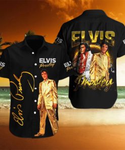 Elvis Presley Short Sleeve Influential artist hawaiian shirt