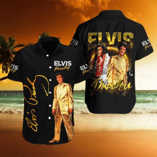 Elvis Presley Short Sleeve Influential artist hawaiian shirt