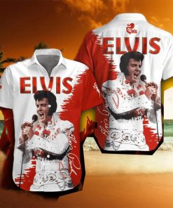 Elvis Presley Short Sleeve Memphis sound hawaiian shirt