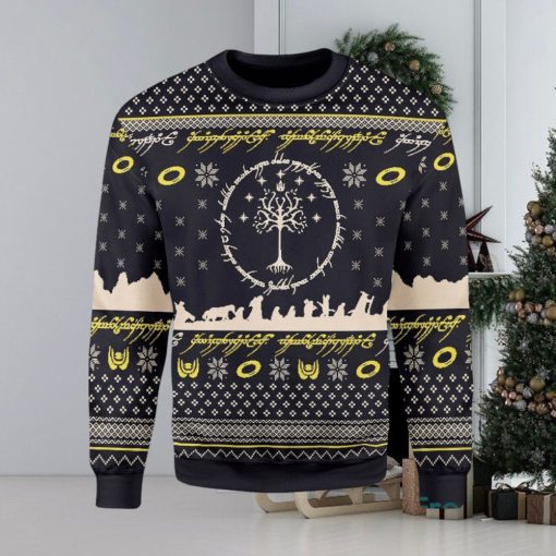 Elvish Circle Ugly Christmas Sweater 3D Printed Christmas Sweater