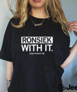 Emma Ronsiek Creighton Blue Jays Ronsiek With It Shirt