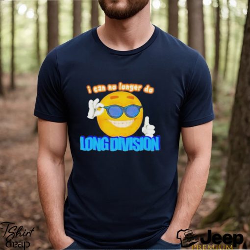 Emoji I Can No Longer Do Long Division 2023 Shirt