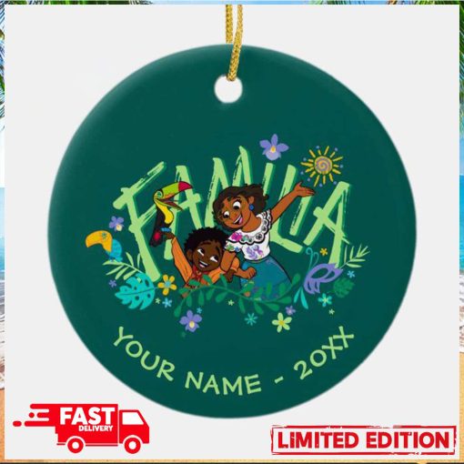 Encanto Antonio And Mirabel Familia Customized Christmas Tree Decorations Ornament