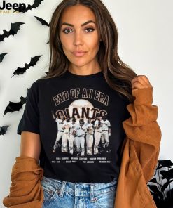 End Of An Era San Francisco Giants Signatures Unisex T Shirt