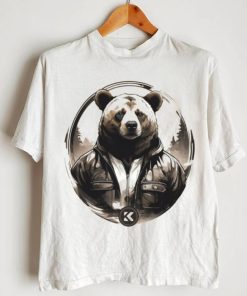 Endangered Animals, Grizzly Bear Kno Logo T T Shirt