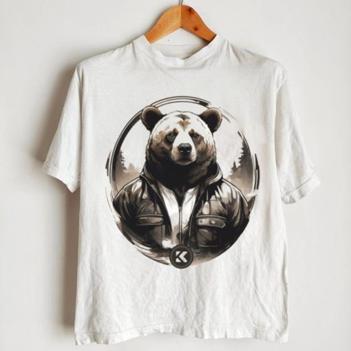 Endangered Animals, Grizzly Bear Kno Logo T T Shirt