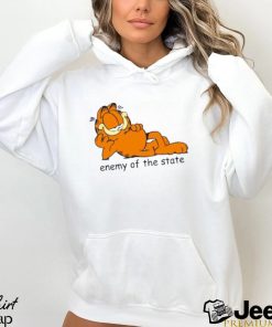 Enemy Of The State Funny Garfield Shirt