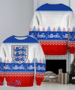 England Soccer Ugly Sweater Christmas Style Gift For Men And Women