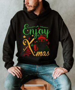 Enjoy Xmas Santa Claus Thumbs Up Merry Christmas Holiday Season Unisex Shirt