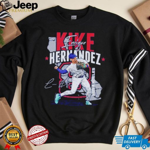 Enrique Hernandez Los Angeles D Cali Baseball Shirt