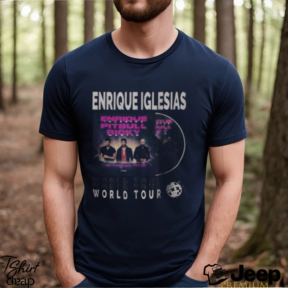 Enrique Iglesias World Tour 2023 Merch, Vintage Album The Trilogy