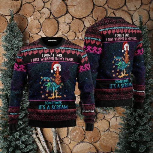 Chicken Funny Ugly Christmas 3D Sweater Men & Women Gift For Men And Women