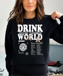 Epcot Drink Around The World Tour 2023 Shirt Mickey And Friends T Shirt Center 1982 Sweatshirt Hoodie