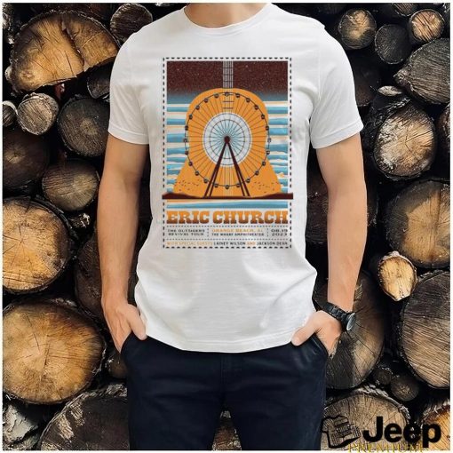 Eric Church August 19, 2023 Orange Beach, Al Event Poster Shirt