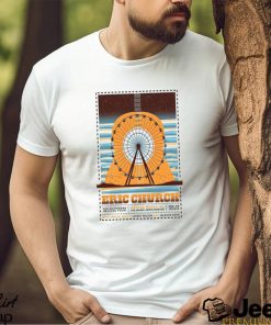 Eric Church august 19 2023 the Wharf amphitheater Orange beach AL art poster design t shirt