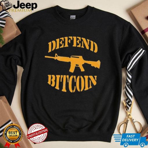 Eric Podwojski Defend Bitcoin Shirt