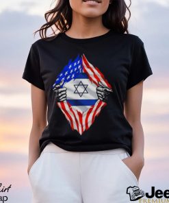 Eric Rubin Usa Israel Flag American Israeli Roots Jewish T Shirt