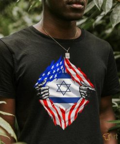 Eric Rubin Usa Israel Flag American Israeli Roots Jewish shirt