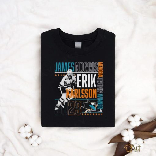 Erik Karlsson San Jose Sharks 2023 Norris Trophy Winner T Shirt