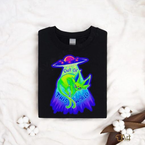 Espeon out of this world Pokemon shirt