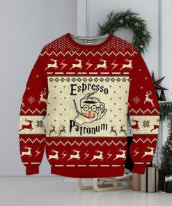 Espresso Patronum 3D Ugly Christmas Sweater For Men And Women