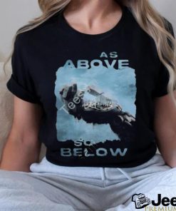 Essenger music as above so below art design t shirt