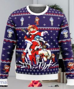 Evangelion Holiday Ugly Sweater Christmas Style Gift For Men And Women