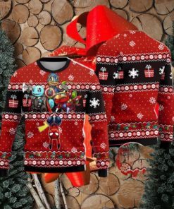 Evengers Pokemon Marvel Woolen Ugly Christmas Sweater Nice Gift For Everyone