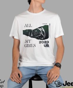 Everglow 2023 All My Girls US Tour Merch, ALl My Girls 2023 US Tour Dates Shirt, Everglow All My Girls Album T Shirt