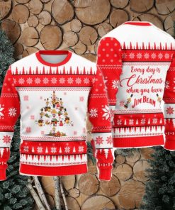 Everyday Is Christmas When You Have Jim Beam Ugly Christmas Sweater Cute Christmas Gift for Men And Women