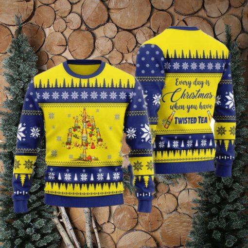 Everyday Is Christmas When You Have Twisted Tea Ugly Christmas Sweater Cute Christmas Gift for Men And Women