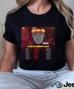 Evildead Live In Europe Tour 2023 Shirt