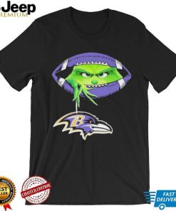 Ew, People The Grinch Hold Baltimore Ravens Shirt