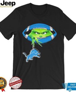 Ew, People The Grinch Hold Detroit Lions Shirt