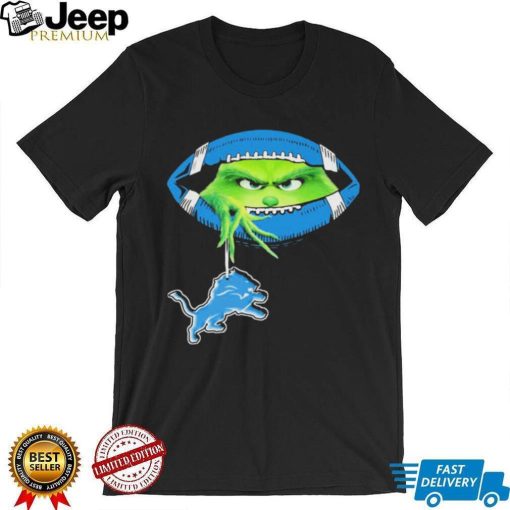 Ew, People The Grinch Hold Detroit Lions Shirt