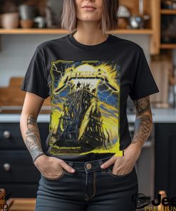 Exclusive Colorway Official Poster For M72 Los Angeles August 27 Metallica North American Tour 2023 T Shirt