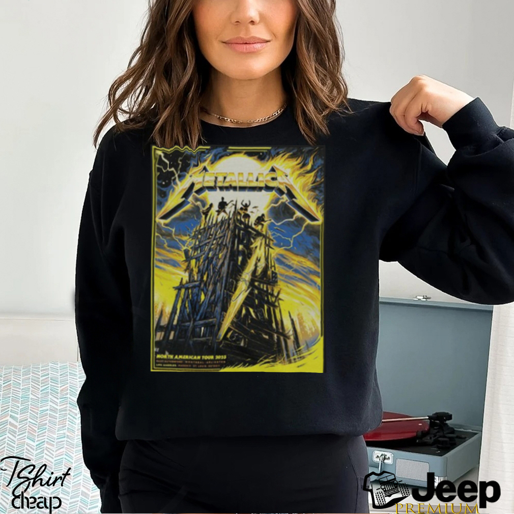 Original Metallica Ride The Lightning T-shirt,Sweater, Hoodie, And Long  Sleeved, Ladies, Tank Top